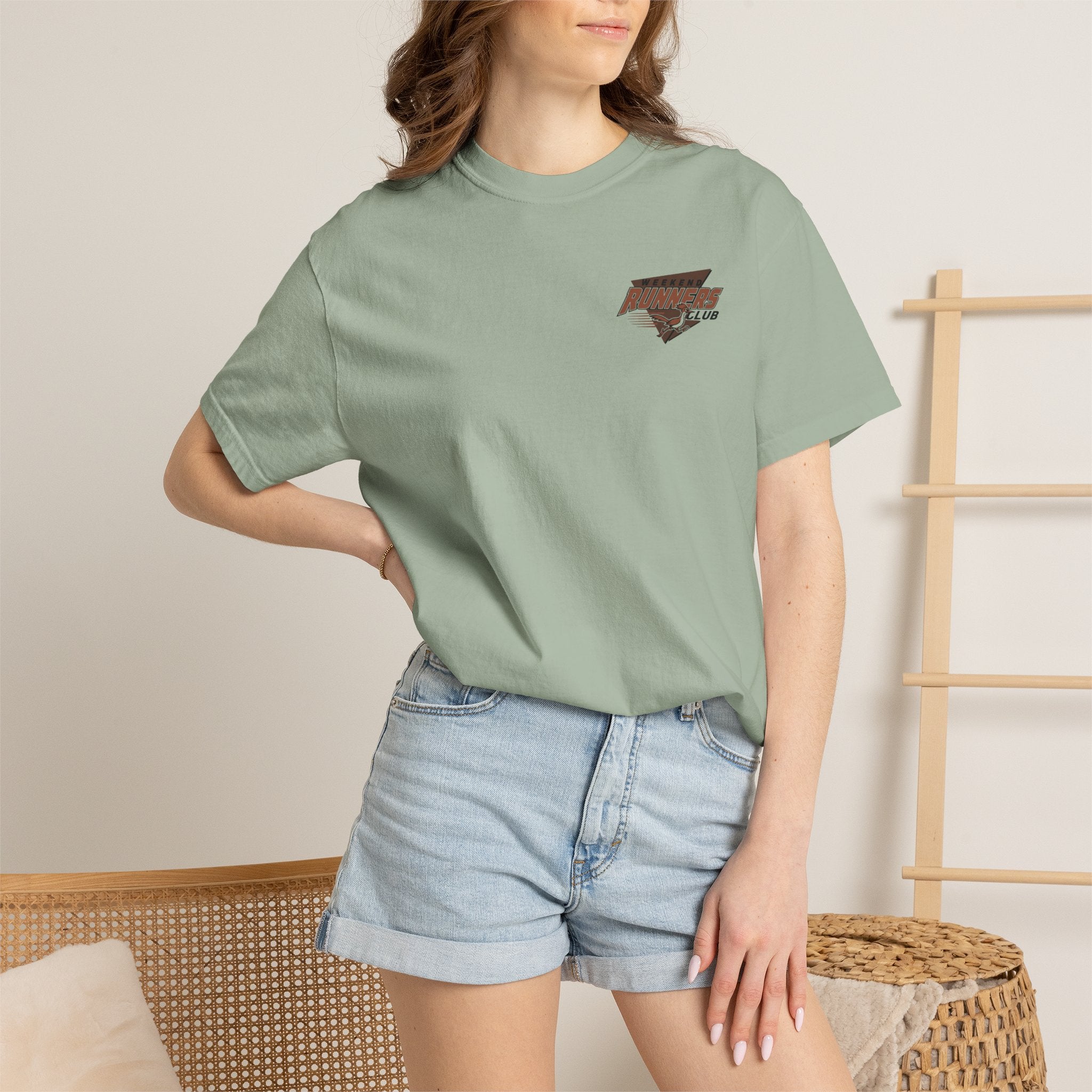 Retro Runner T-Shirt — Past, Present & Future Running Tee
