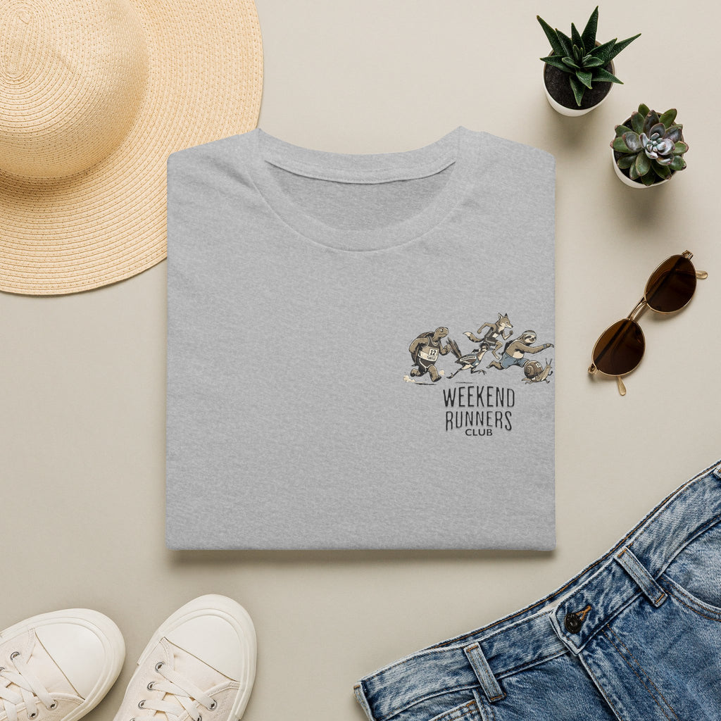 Weekend Runners Club T-Shirt — Cartoon Animals Running Styles