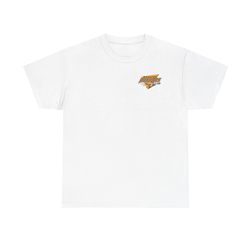 Weekend Runner's Club — Left Chest logo Graphic T-Shirt