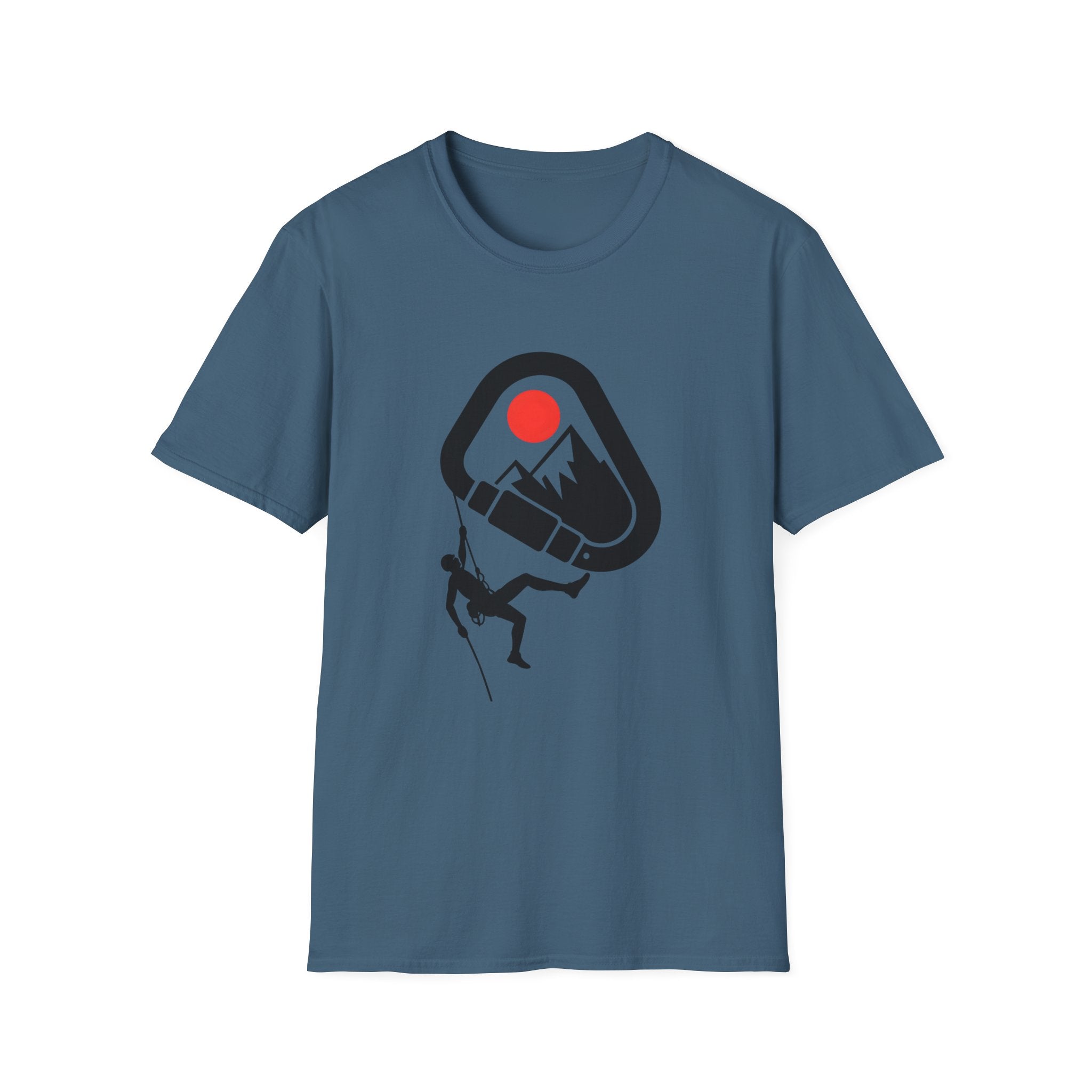 Carabiner Mountain T-Shirt | Hiking & Rock-Climbing Tee