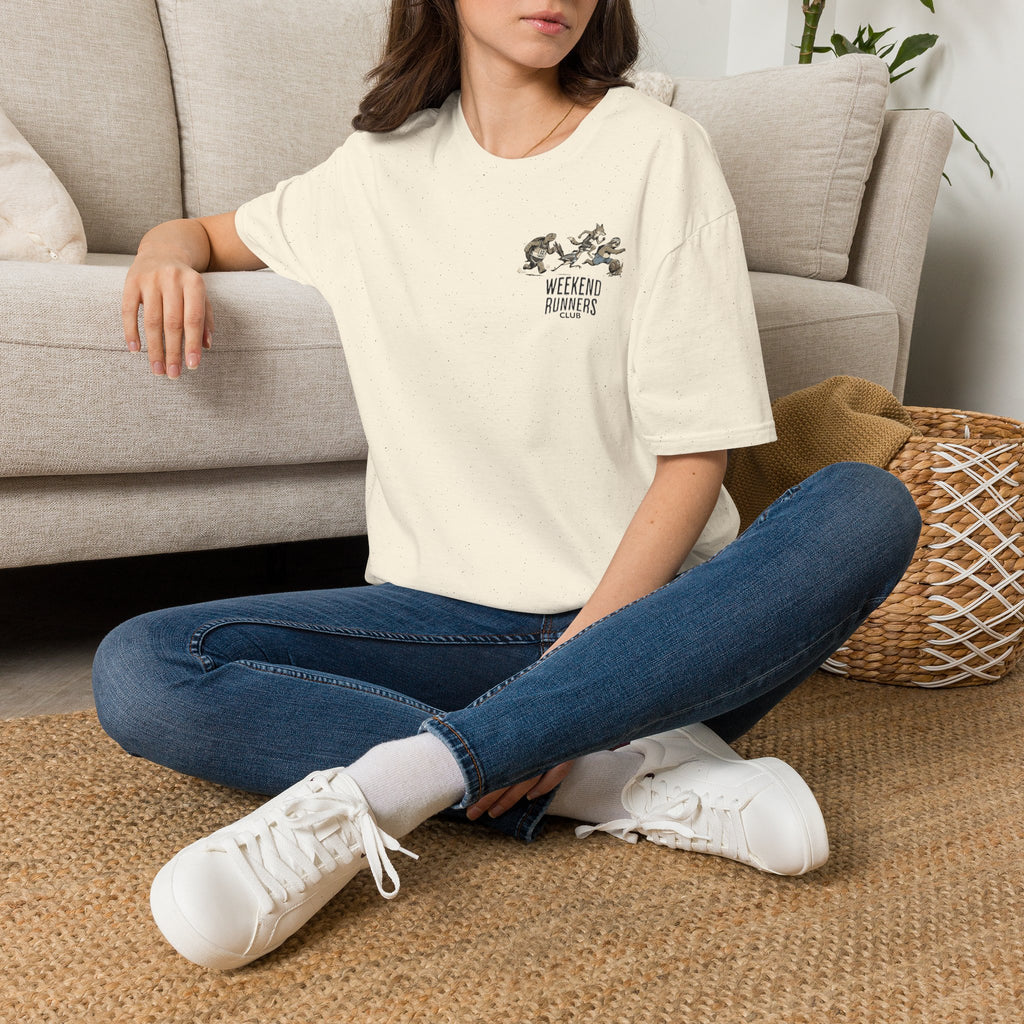 Weekend Runners Club T-Shirt — Cartoon Animals Running Styles