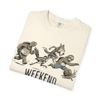 Funny Cartoon Animal Runner T-Shirt — Humorous Running Personality Tee