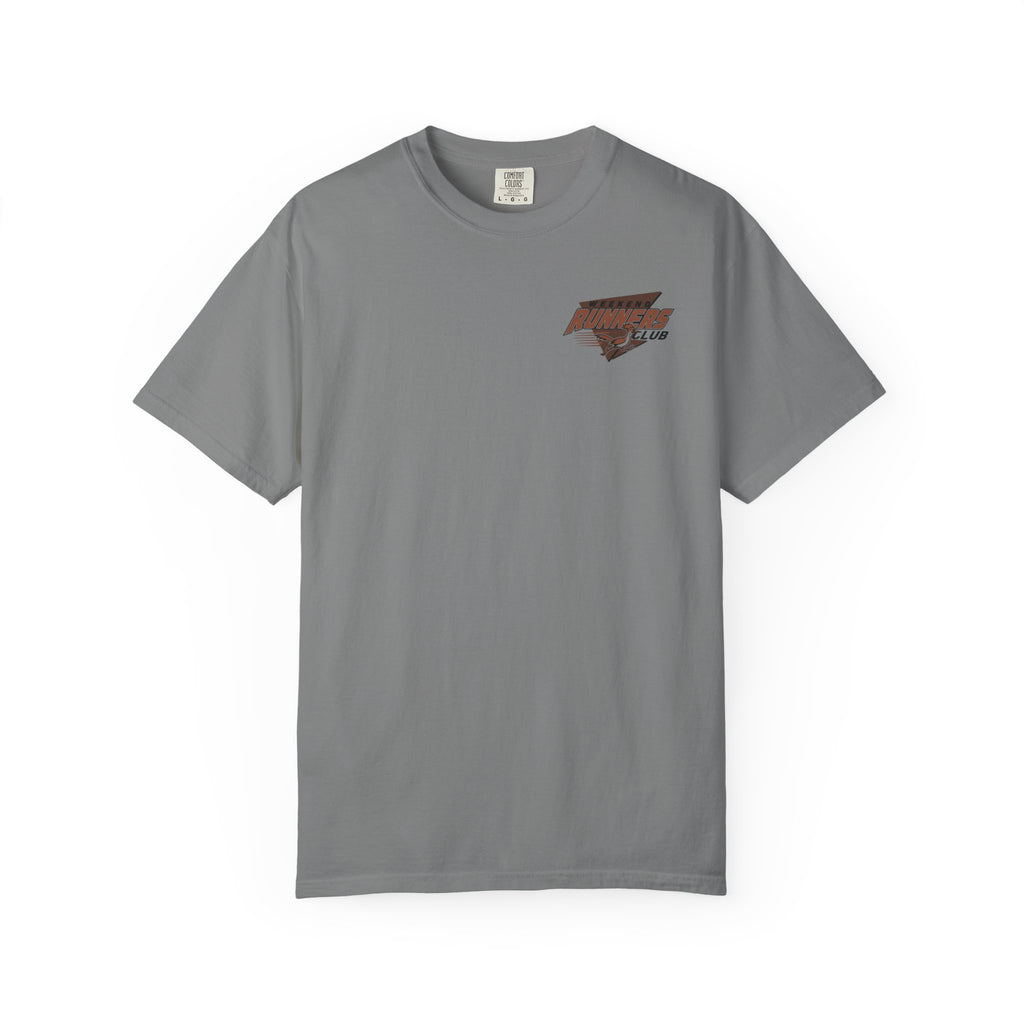 Retro Runner T-Shirt — Past, Present & Future Running Tee