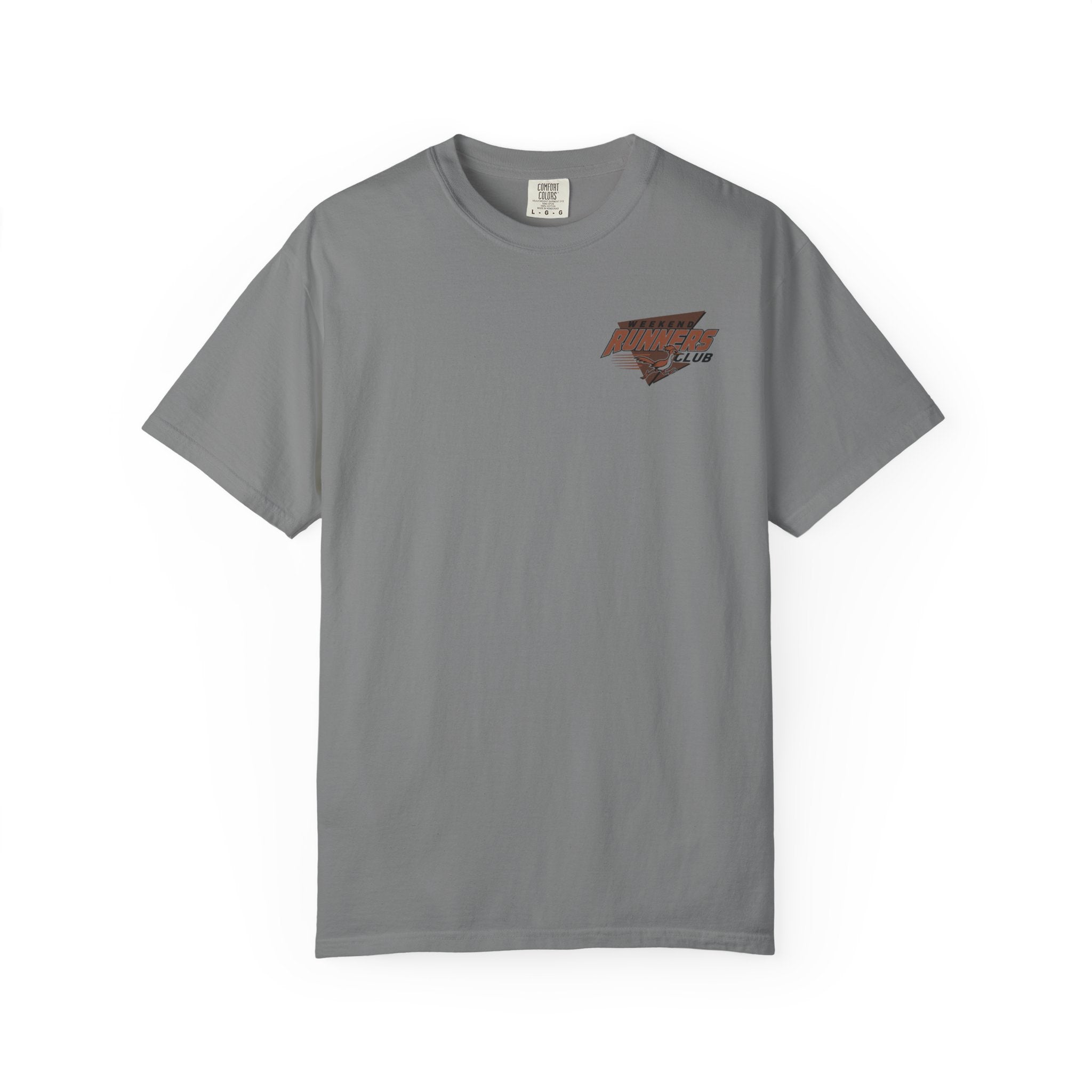 Retro Runner T-Shirt — Past, Present & Future Running Tee