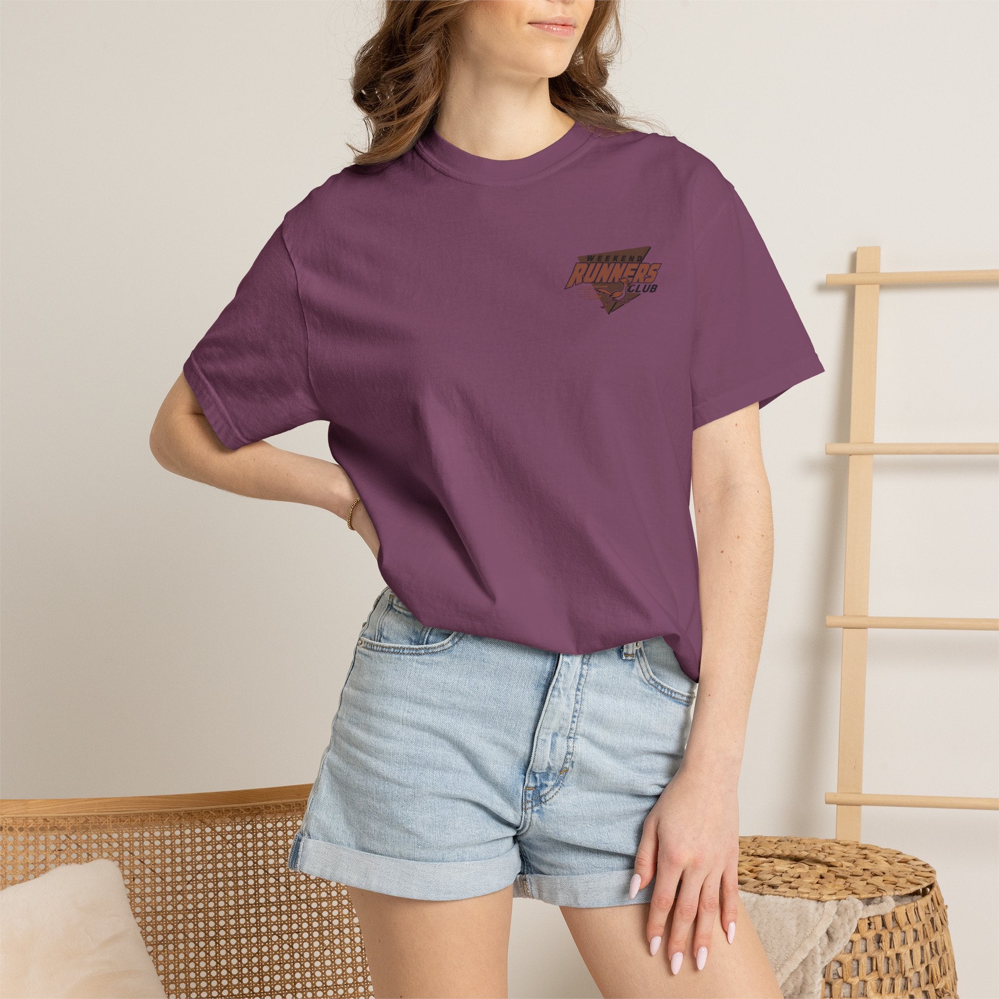Retro Runner T-Shirt — Past, Present & Future Running Tee