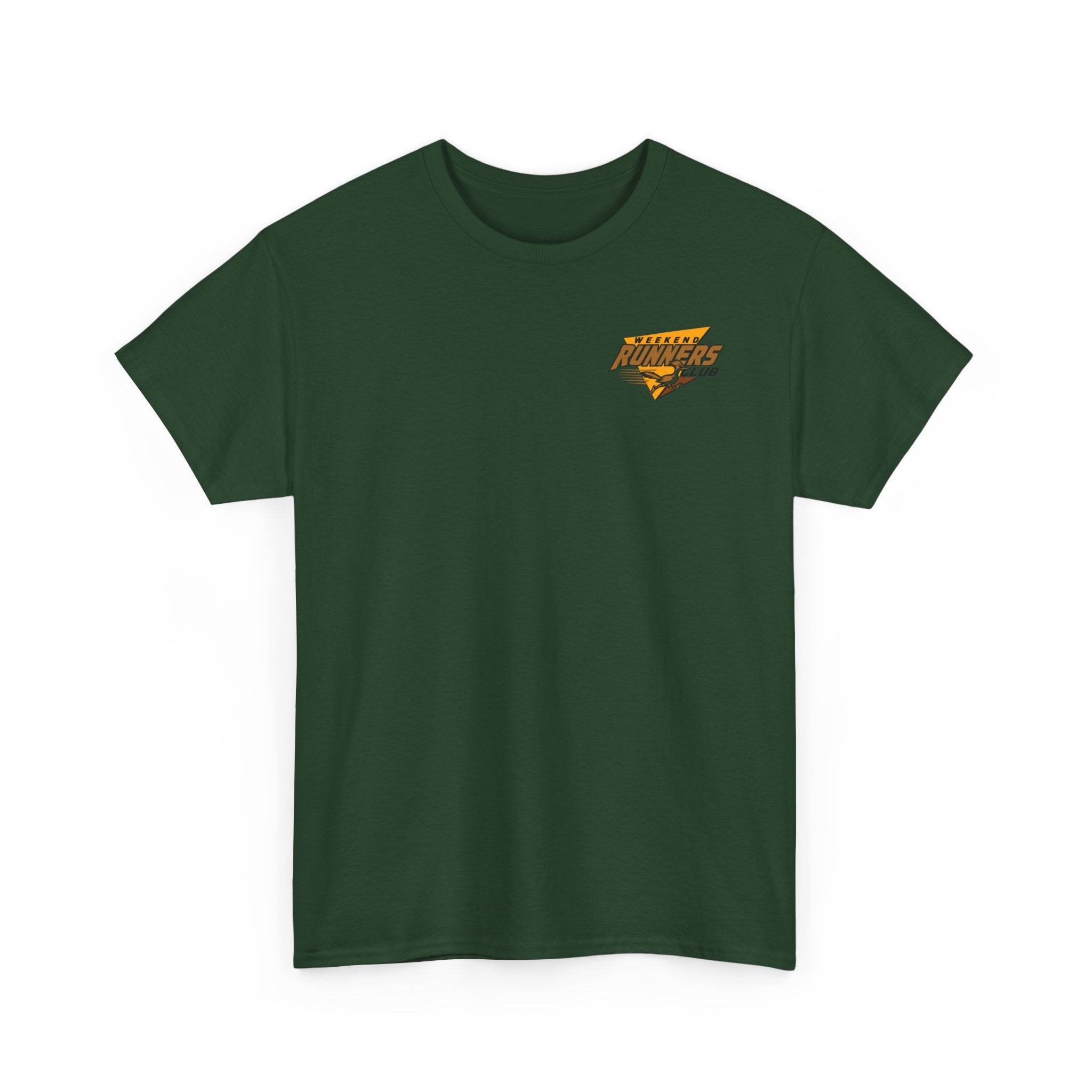 Weekend Runner's Club — Left Chest logo Graphic T-Shirt