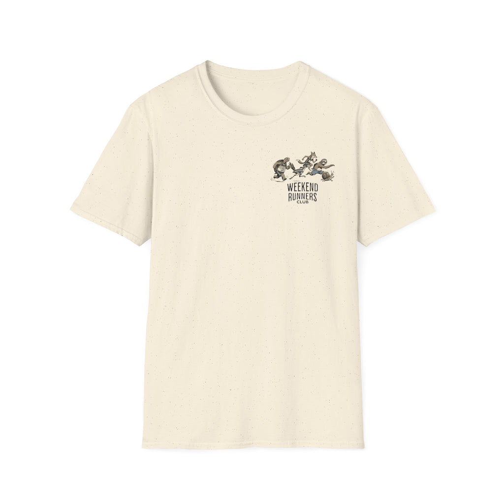 Weekend Runners Club T-Shirt — Cartoon Animals Running Styles