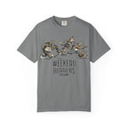 Funny Cartoon Animal Runner T-Shirt — Humorous Running Personality Tee