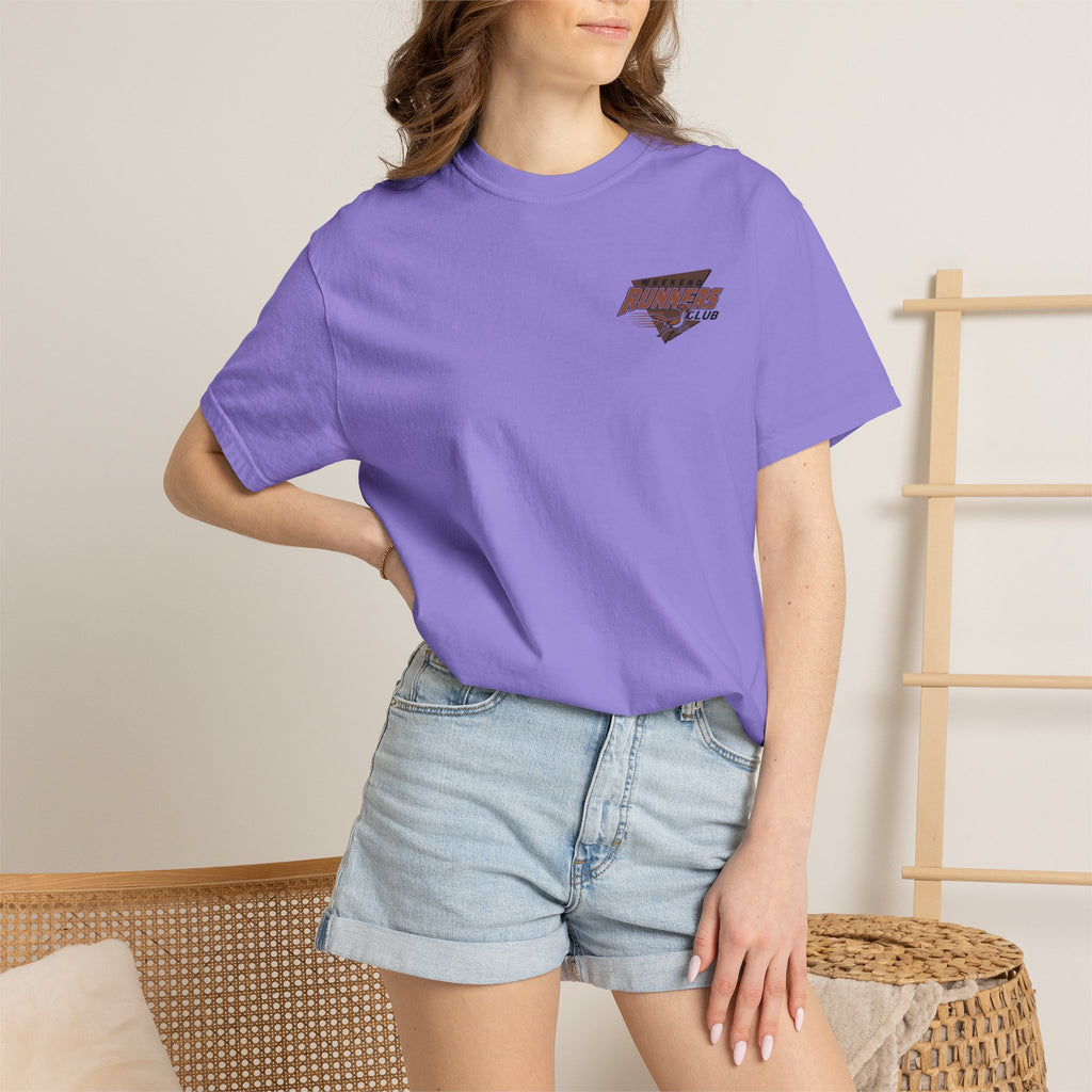 Retro Runner T-Shirt — Past, Present & Future Running Tee