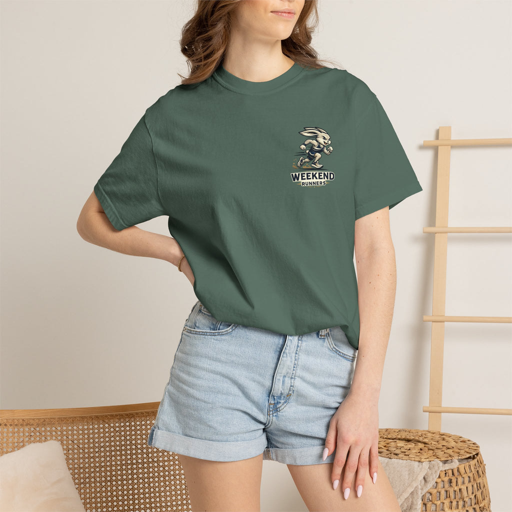 Weekend Vibes Rabbit T-Shirt — Retro Surf Bunny Graphic Tee