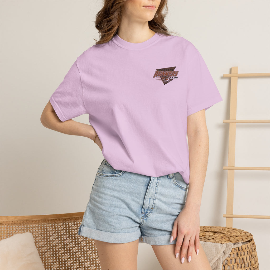 Retro Runner T-Shirt — Past, Present & Future Running Tee