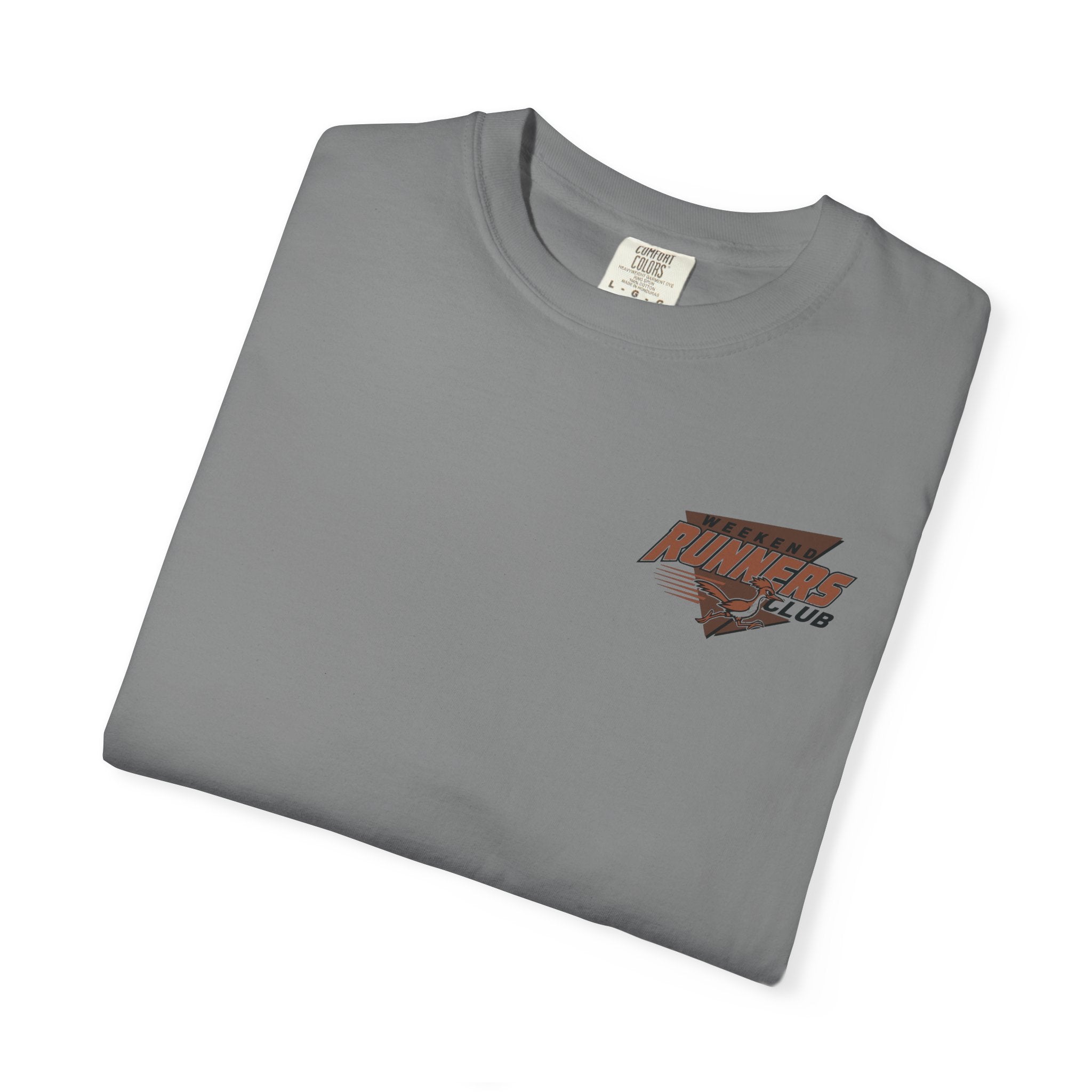 Retro Runner T-Shirt — Past, Present & Future Running Tee