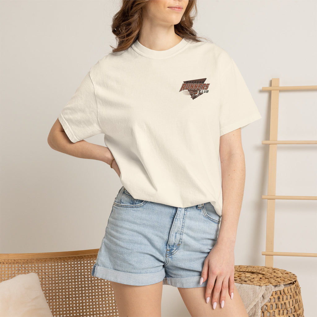 Retro Runner T-Shirt — Past, Present & Future Running Tee