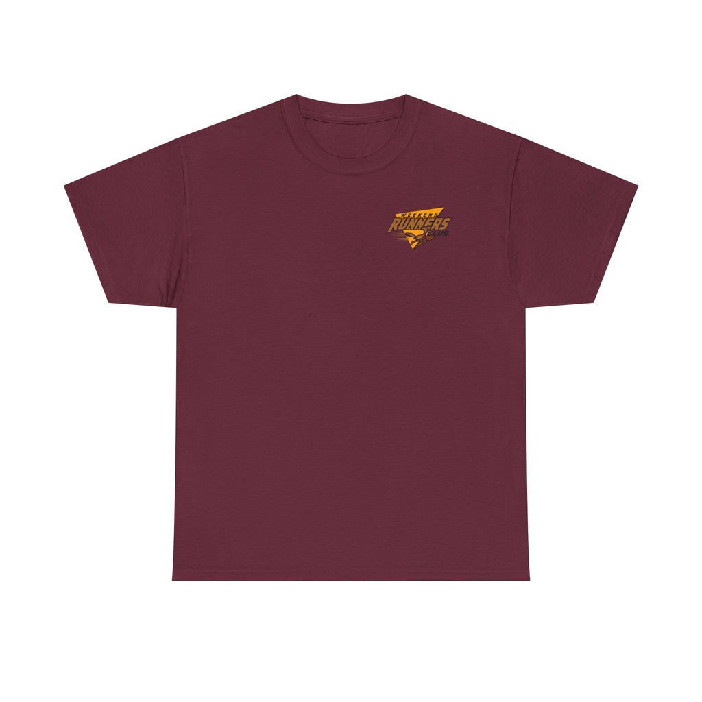 Weekend Runner's Club — Left Chest logo Graphic T-Shirt