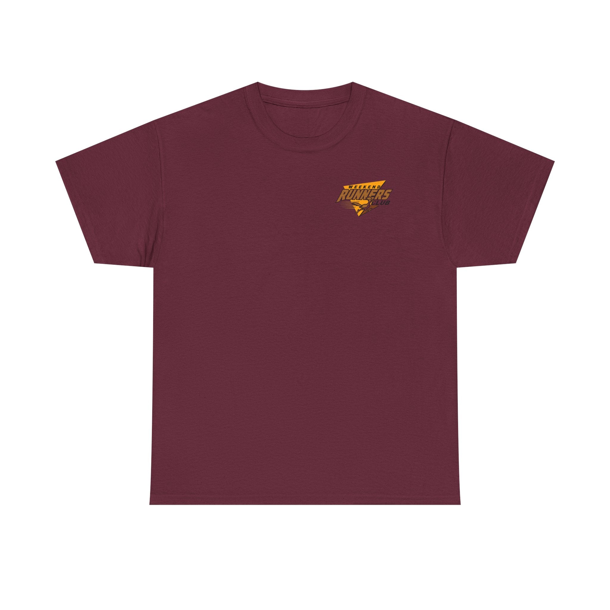 Weekend Runner's Club — Left Chest logo Graphic T-Shirt