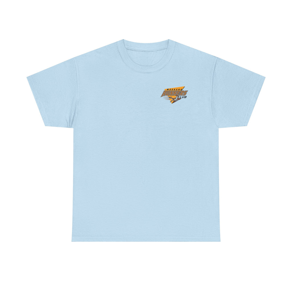 Weekend Runner's Club — Left Chest logo Graphic T-Shirt