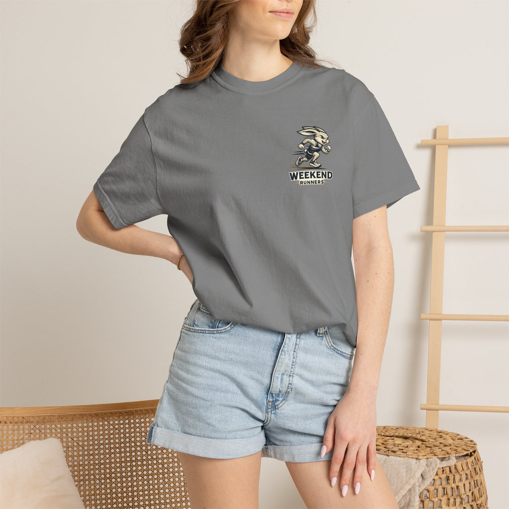 Weekend Vibes Rabbit T-Shirt — Retro Surf Bunny Graphic Tee