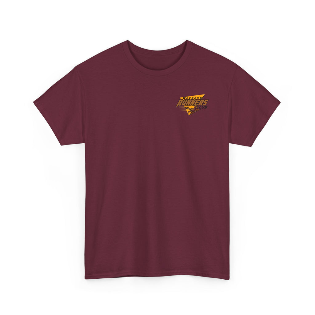 Weekend Runner's Club — Left Chest logo Graphic T-Shirt