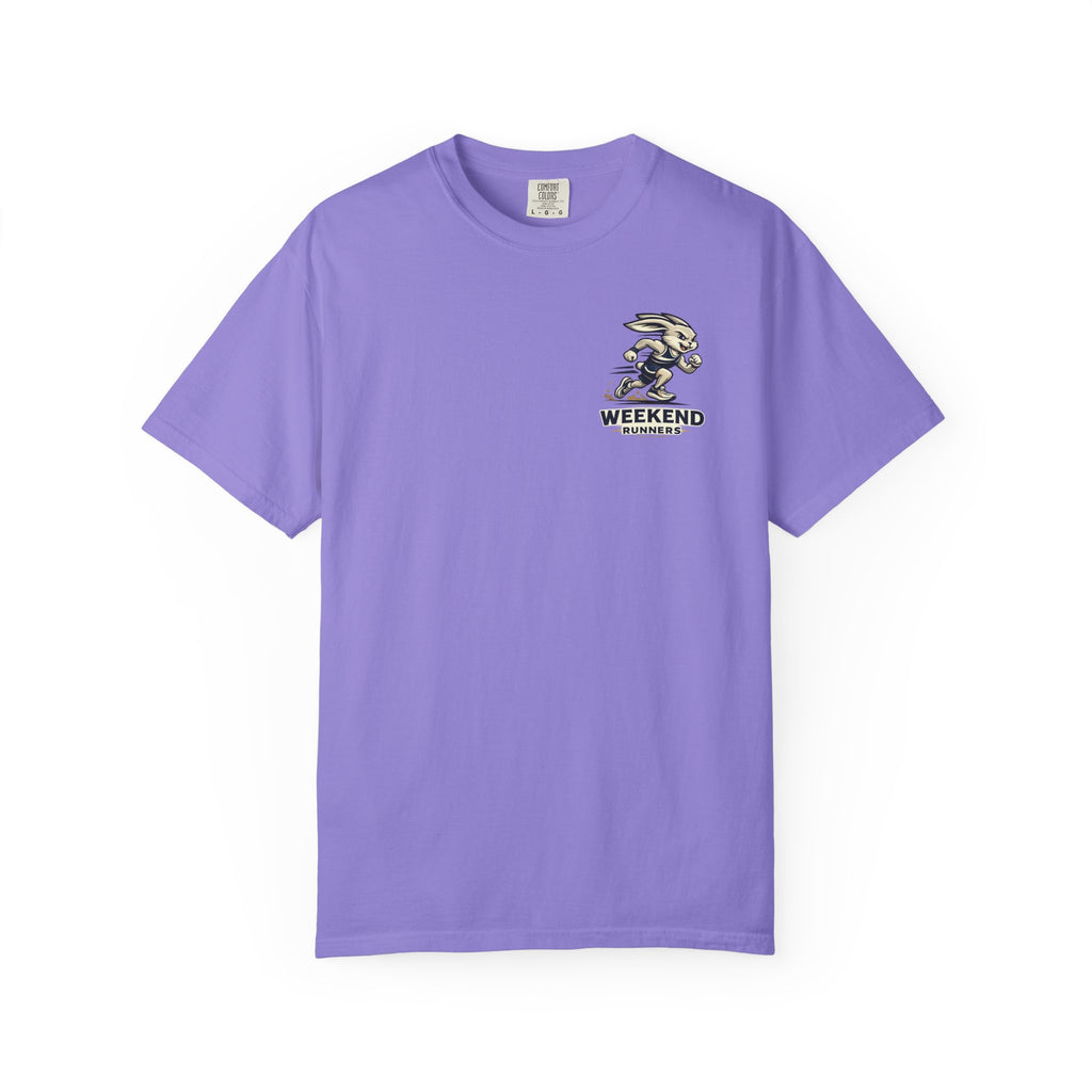 Weekend Vibes Rabbit T-Shirt — Retro Surf Bunny Graphic Tee