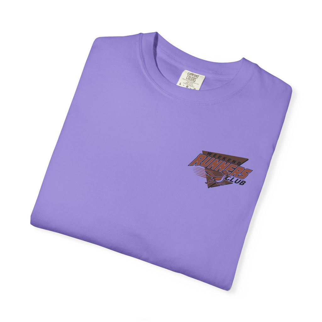 Retro Runner T-Shirt — Past, Present & Future Running Tee
