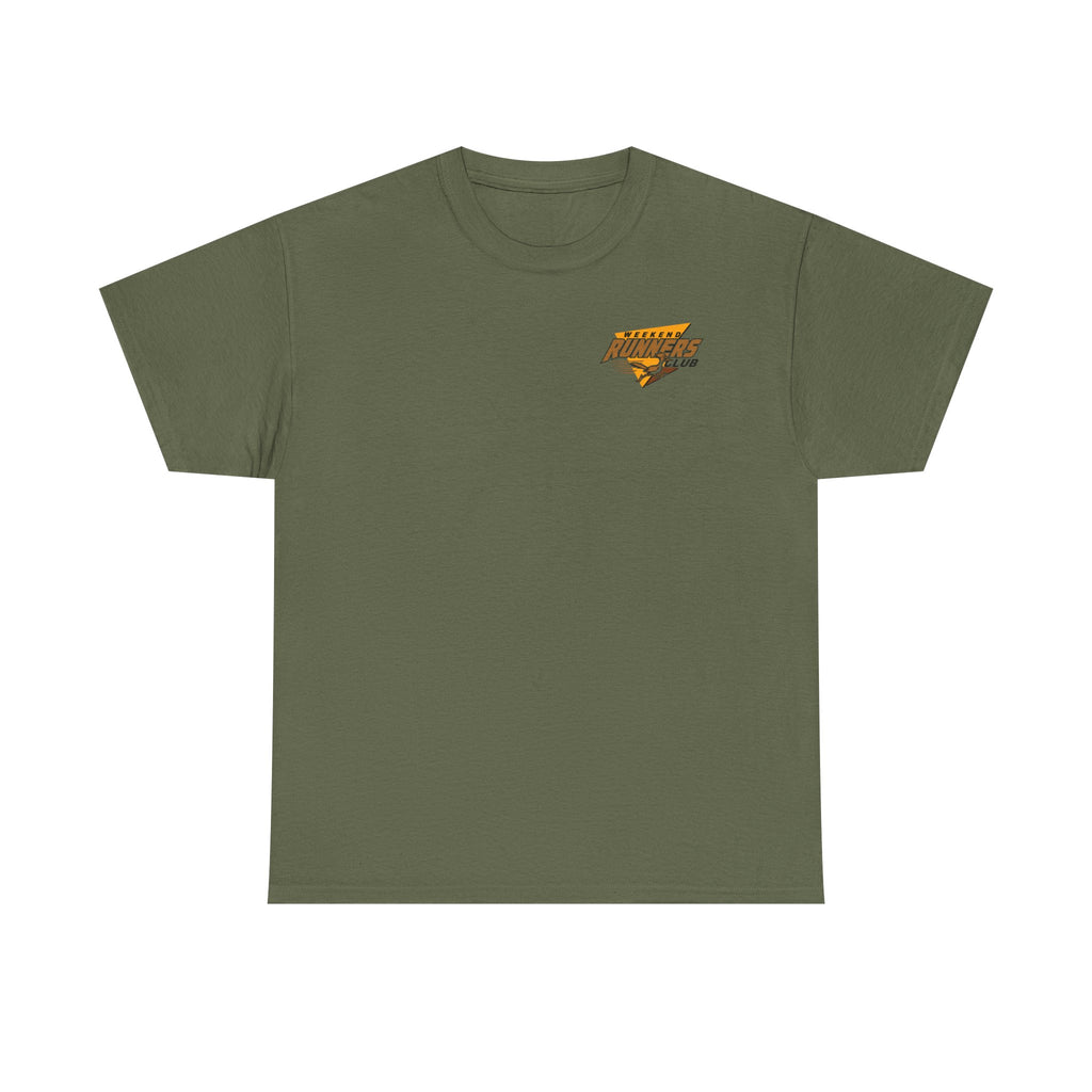 Weekend Runner's Club — Left Chest logo Graphic T-Shirt