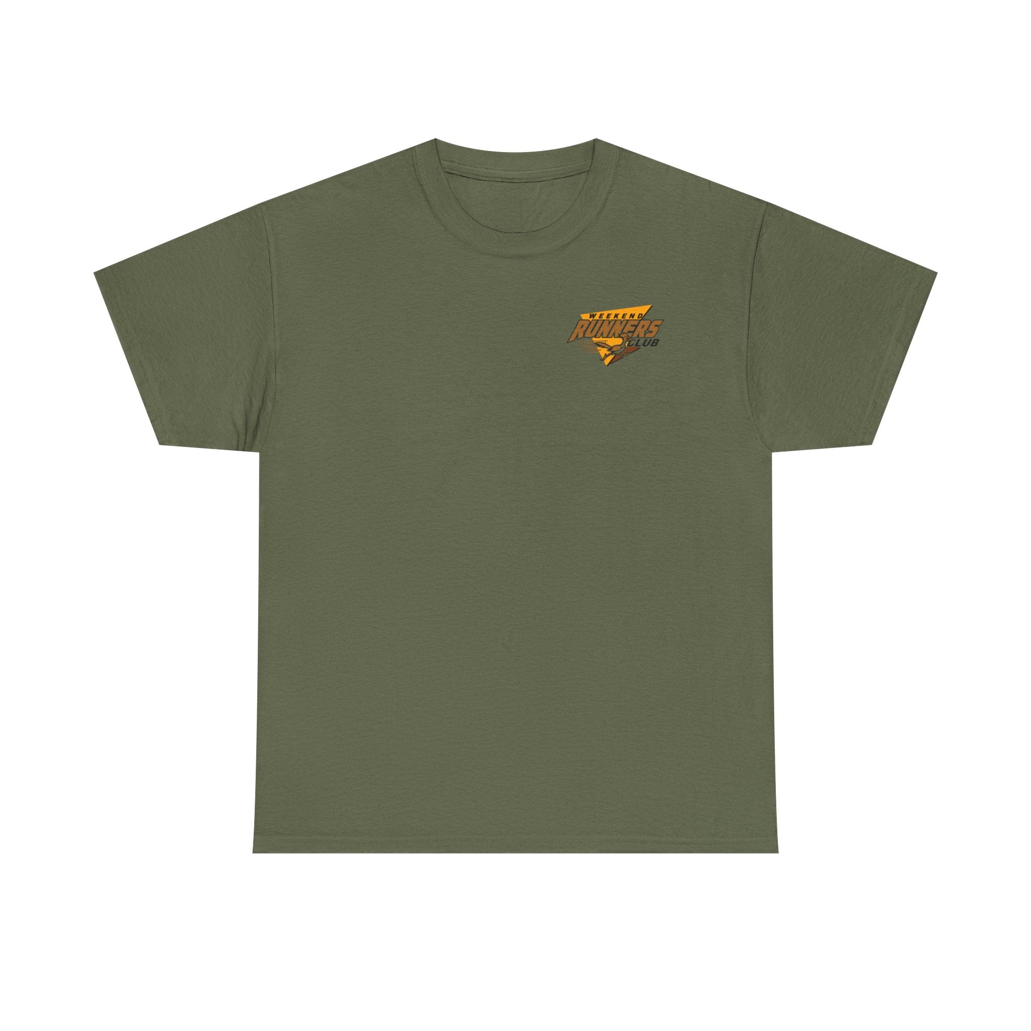 Weekend Runner's Club — Left Chest logo Graphic T-Shirt