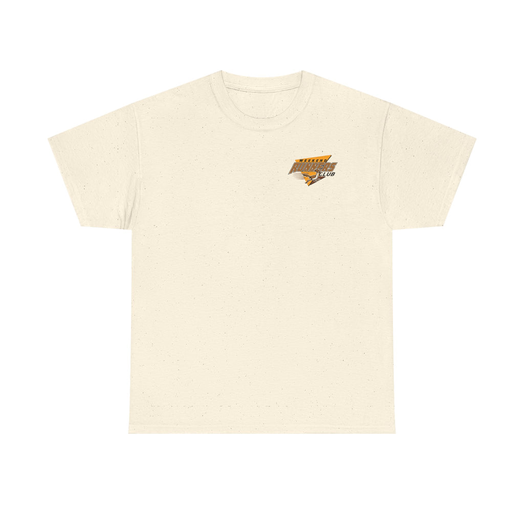 Weekend Runner's Club — Left Chest logo Graphic T-Shirt