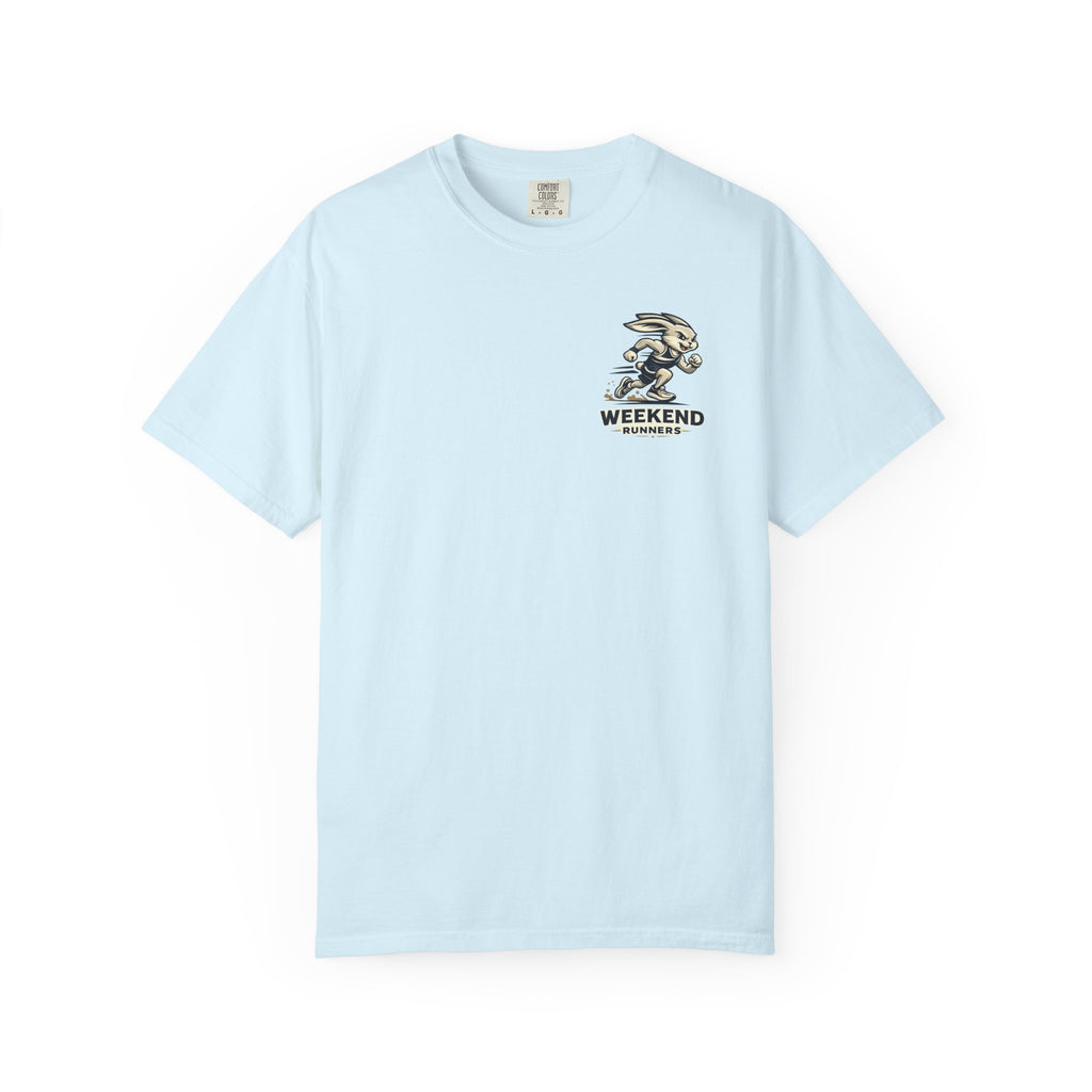 Weekend Vibes Rabbit T-Shirt — Retro Surf Bunny Graphic Tee