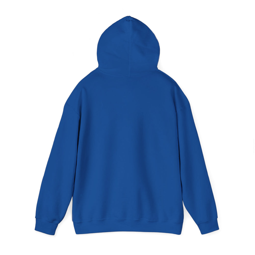 Run Graphic Hoodie — City Scape Silhouette Running Sweatshirt