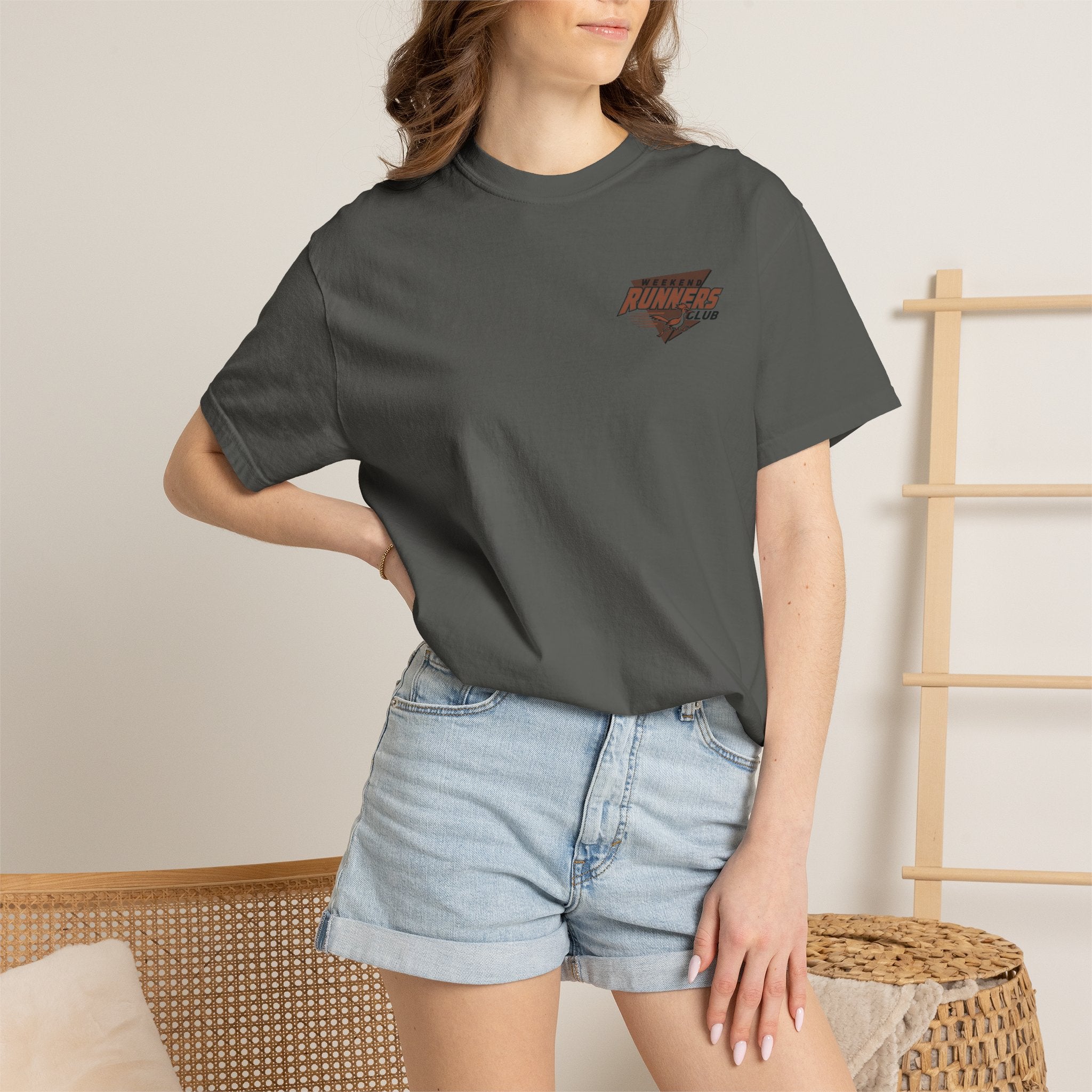 Retro Runner T-Shirt — Past, Present & Future Running Tee