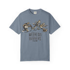 Funny Cartoon Animal Runner T-Shirt — Humorous Running Personality Tee