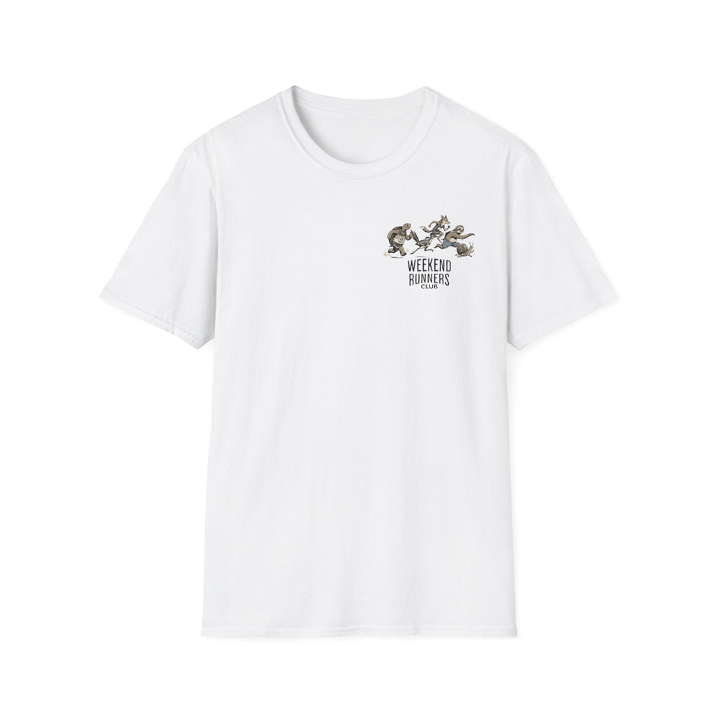 Weekend Runners Club T-Shirt — Cartoon Animals Running Styles