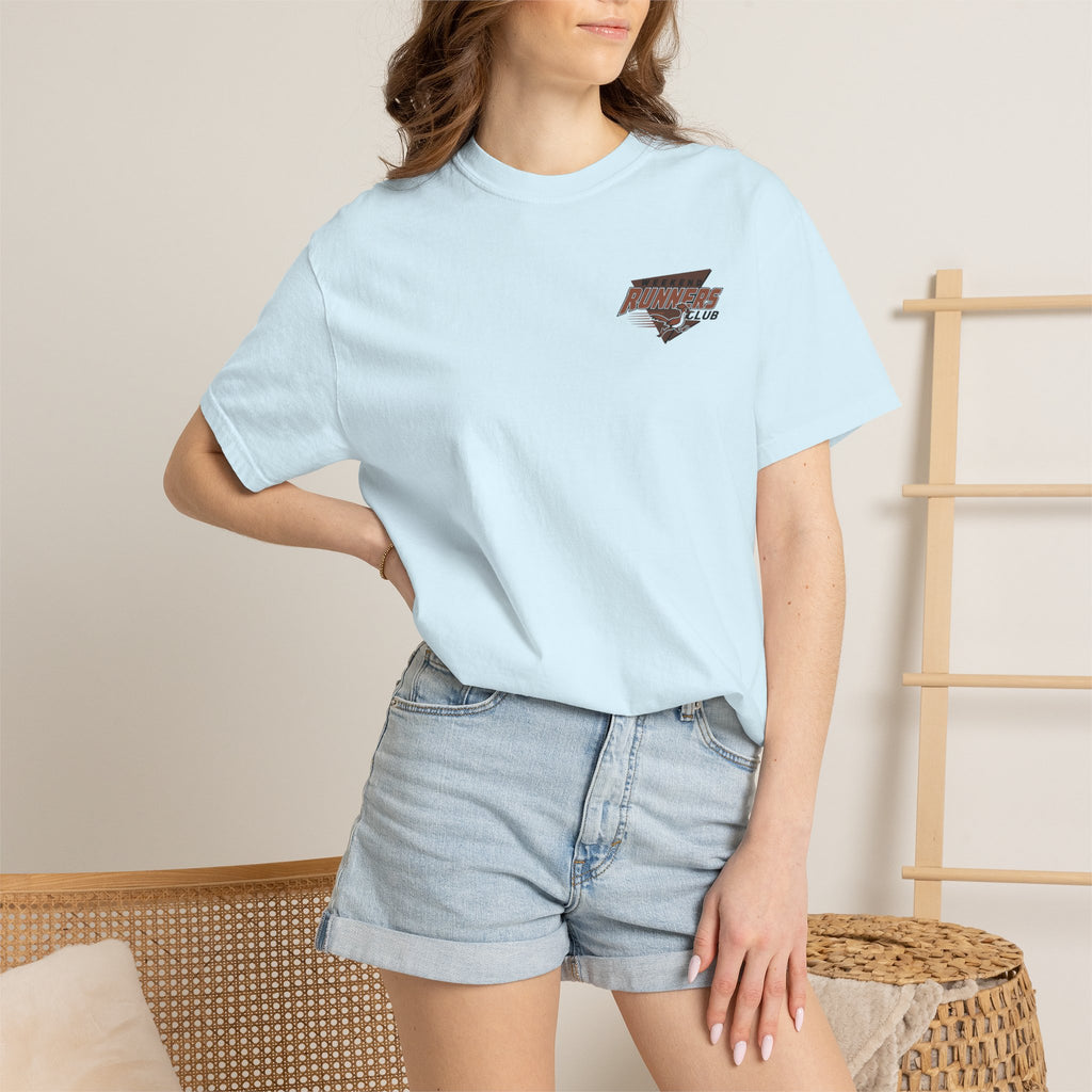Retro Runner T-Shirt — Past, Present & Future Running Tee