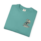 Weekend Vibes Rabbit T-Shirt — Retro Surf Bunny Graphic Tee