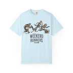 Funny Cartoon Animal Runner T-Shirt — Humorous Running Personality Tee
