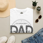Father's Day Customizable T-Shirt — Add Kids' Names