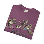 Funny Cartoon Animal Runner T-Shirt — Humorous Running Personality Tee