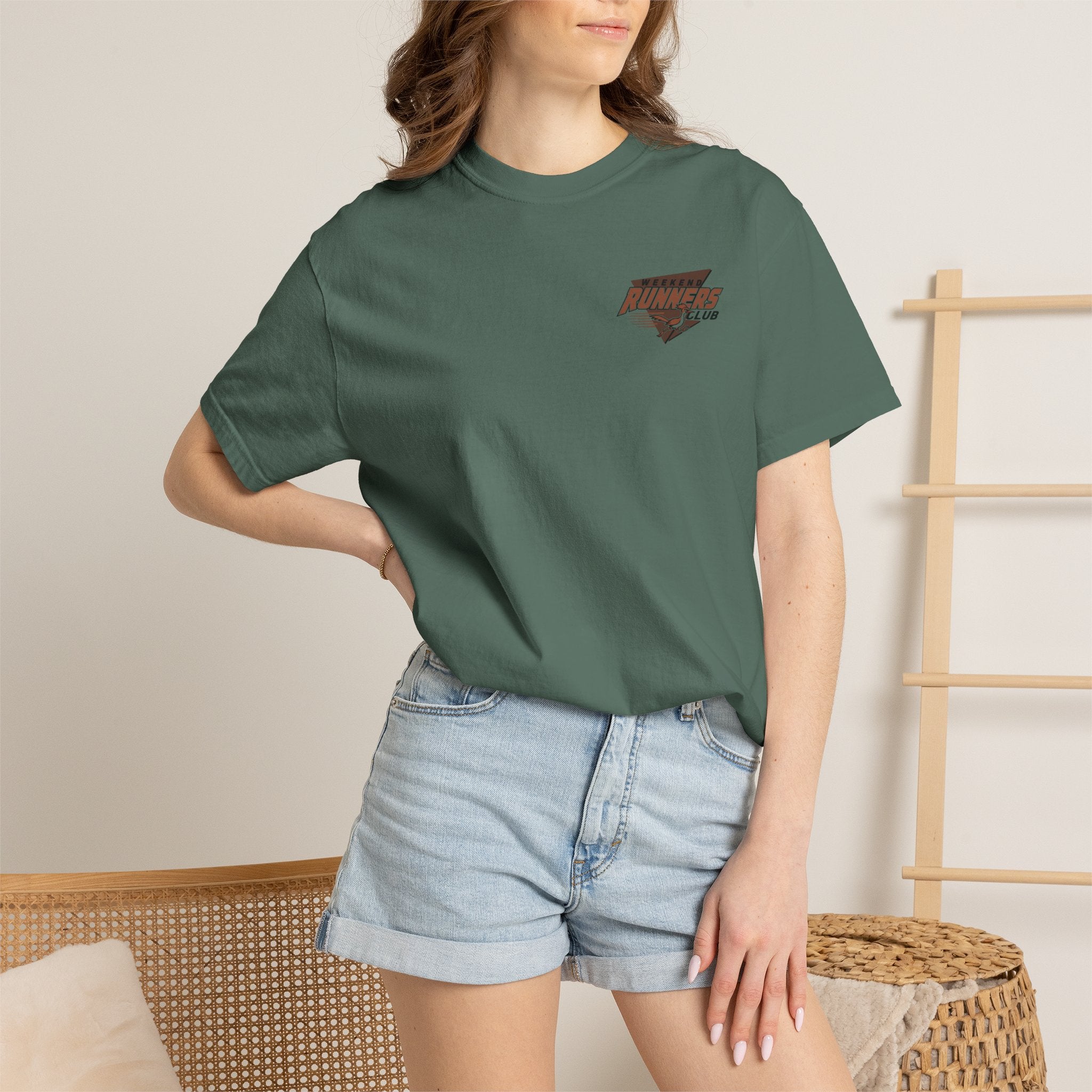 Retro Runner T-Shirt — Past, Present & Future Running Tee