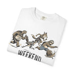 Funny Cartoon Animal Runner T-Shirt — Humorous Running Personality Tee