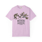 Funny Cartoon Animal Runner T-Shirt — Humorous Running Personality Tee