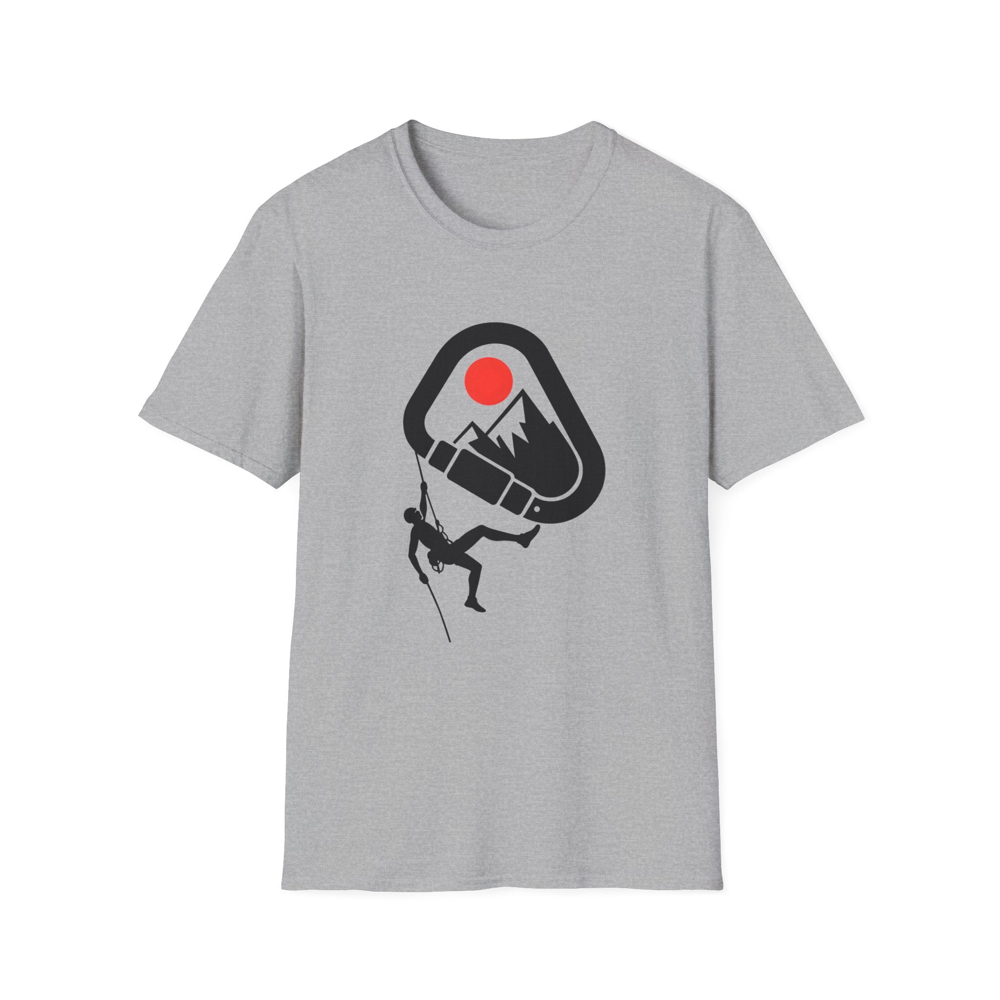Carabiner Mountain T-Shirt | Hiking & Rock-Climbing Tee