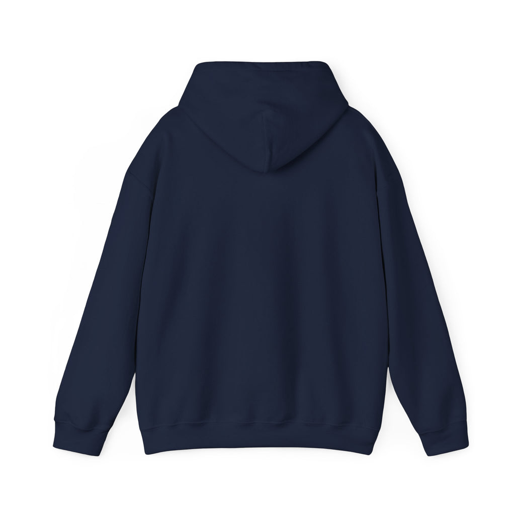 Run Graphic Hoodie — City Scape Silhouette Running Sweatshirt