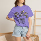 Funny Cartoon Animal Runner T-Shirt — Humorous Running Personality Tee