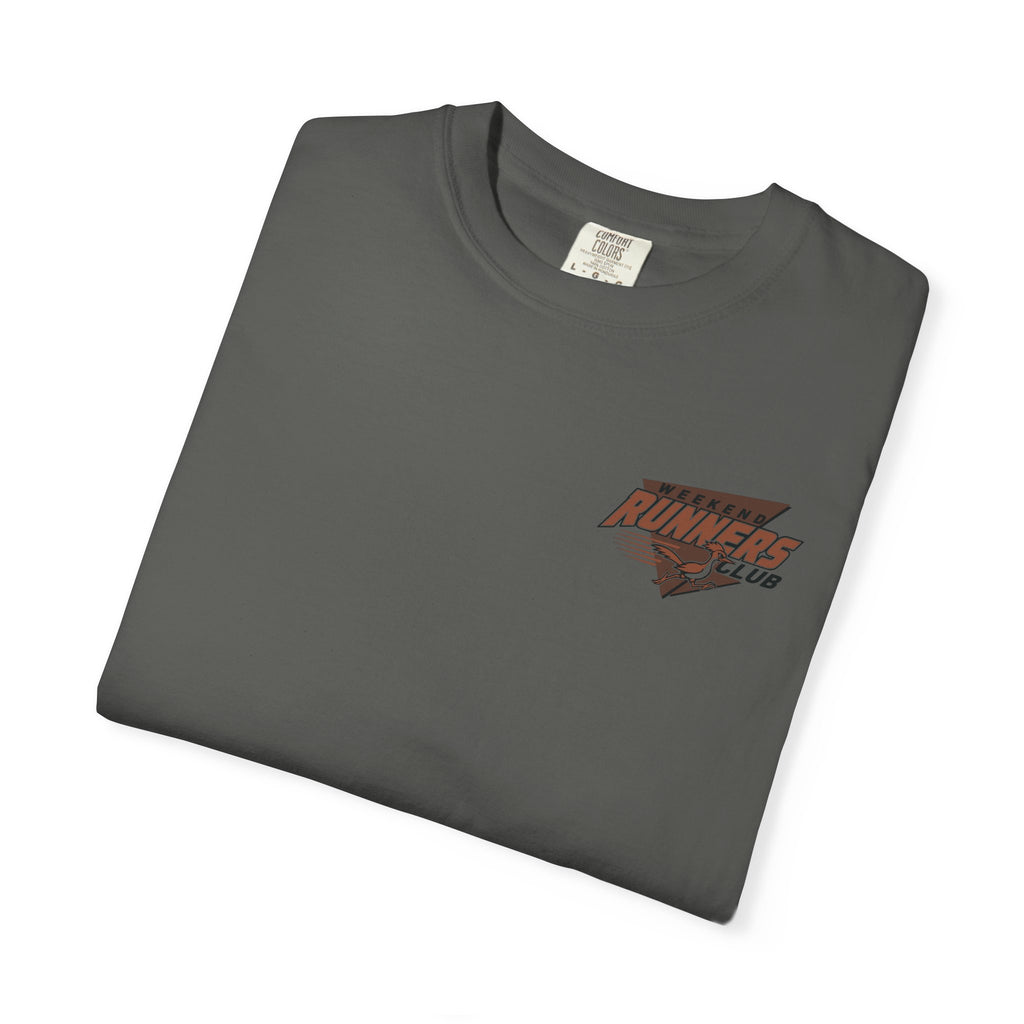 Retro Runner T-Shirt — Past, Present & Future Running Tee