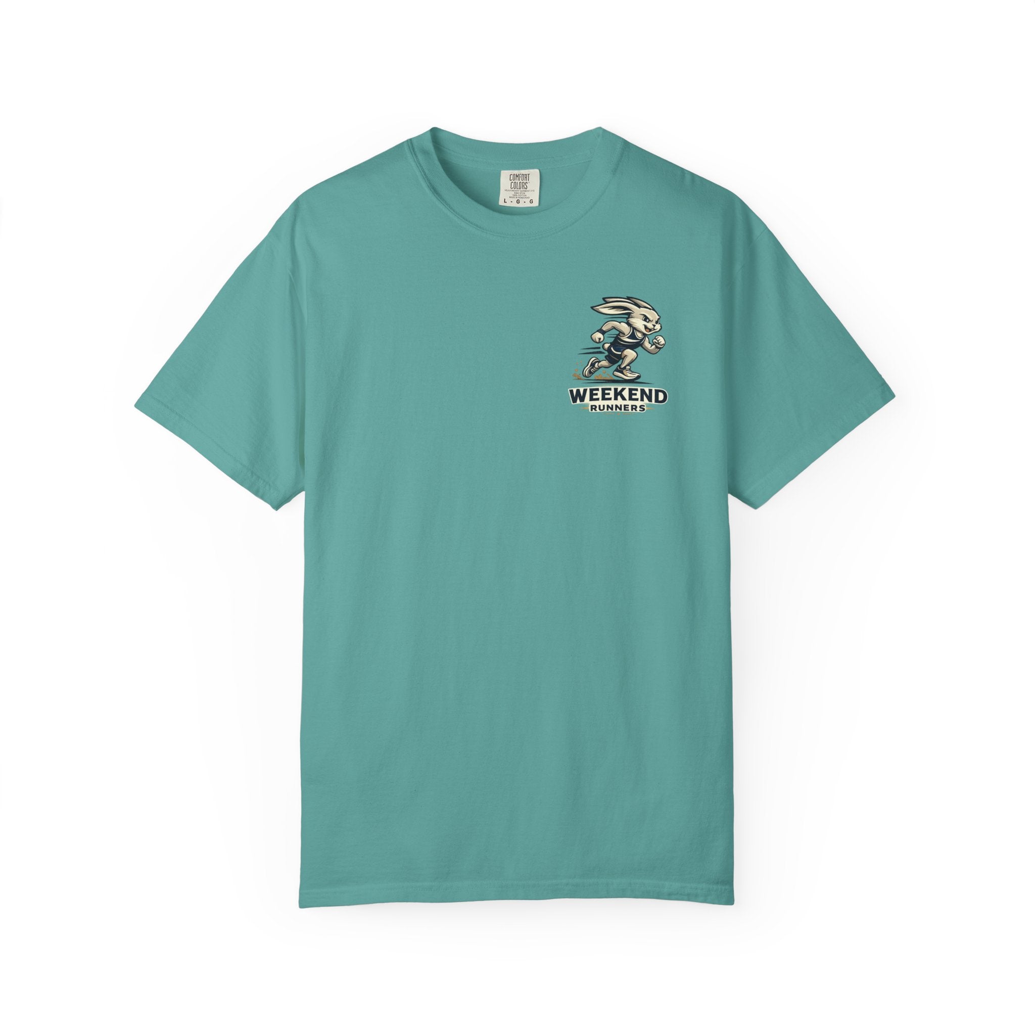 Weekend Vibes Rabbit T-Shirt — Retro Surf Bunny Graphic Tee