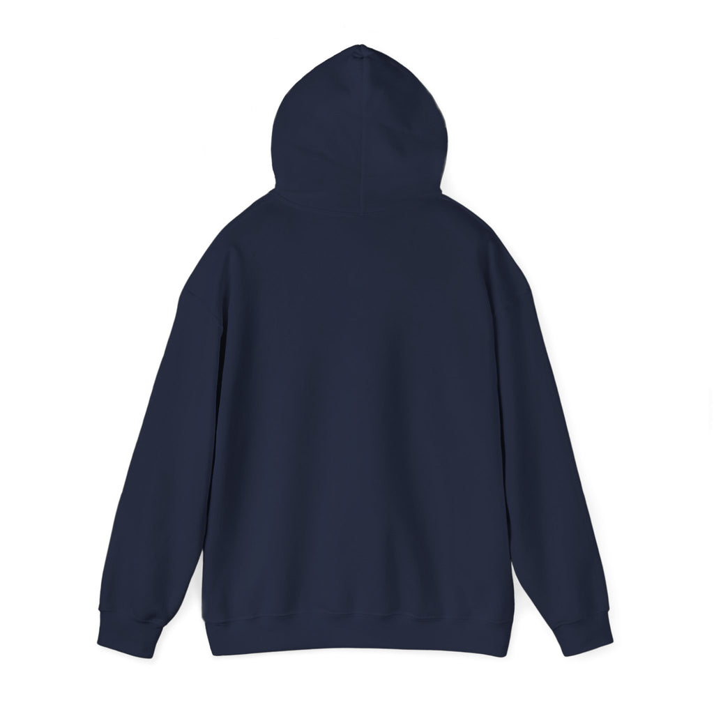Run Graphic Hoodie — City Scape Silhouette Running Sweatshirt