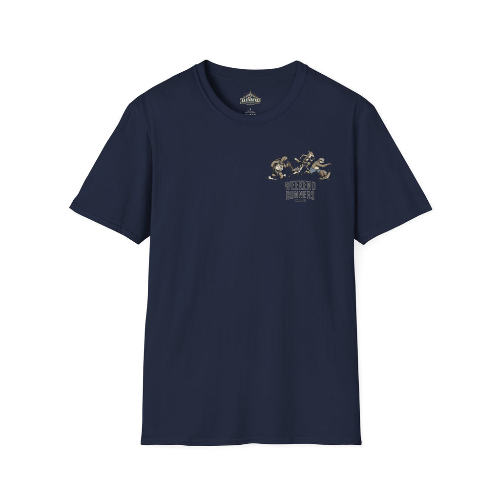 Weekend Runners Club T-Shirt — Cartoon Animals Running Styles