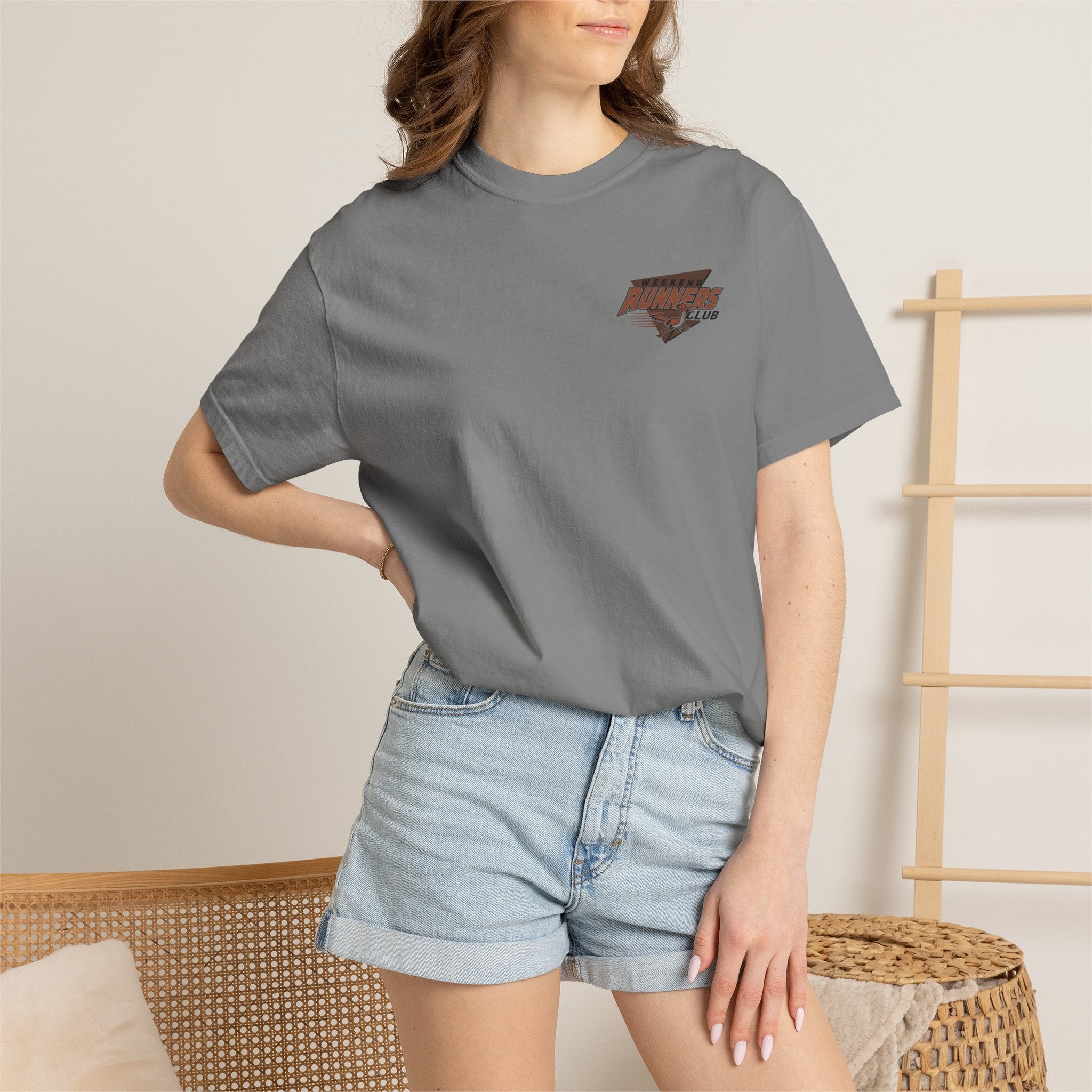 Retro Runner T-Shirt — Past, Present & Future Running Tee