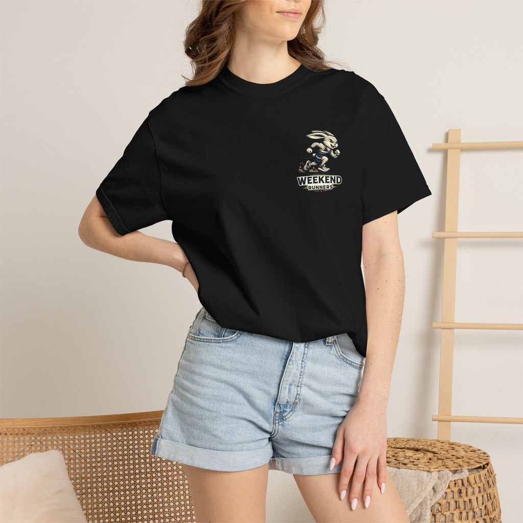 Weekend Vibes Rabbit T-Shirt — Retro Surf Bunny Graphic Tee