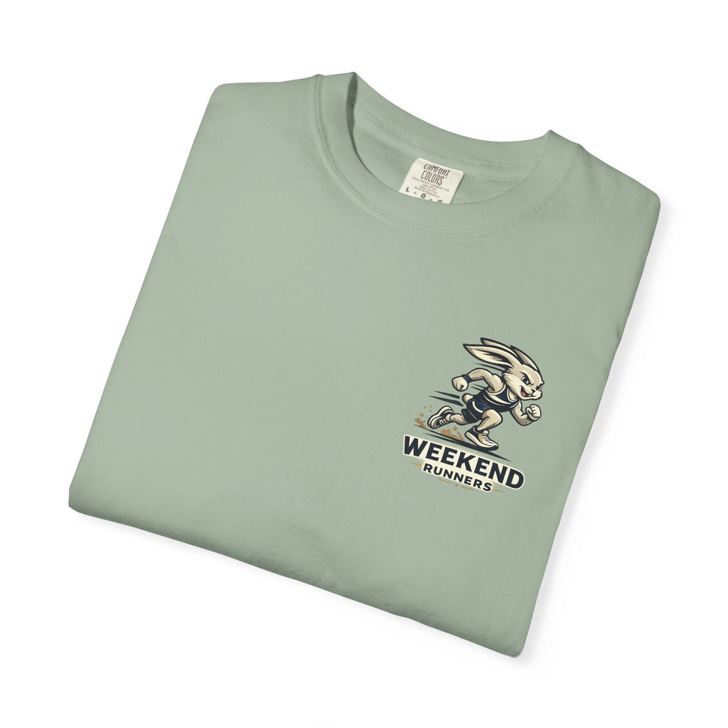 Weekend Vibes Rabbit T-Shirt — Retro Surf Bunny Graphic Tee